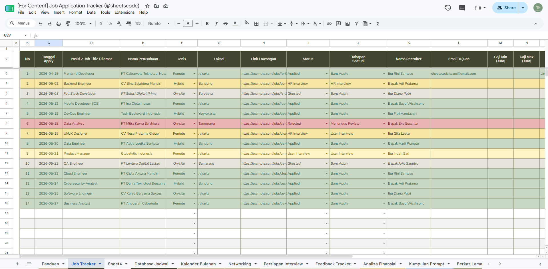 Job Tracker