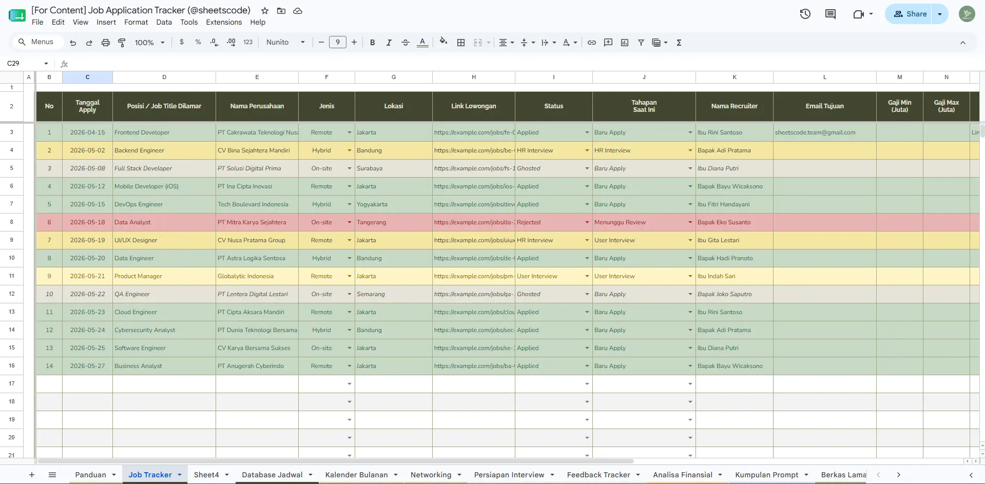 Job Tracker