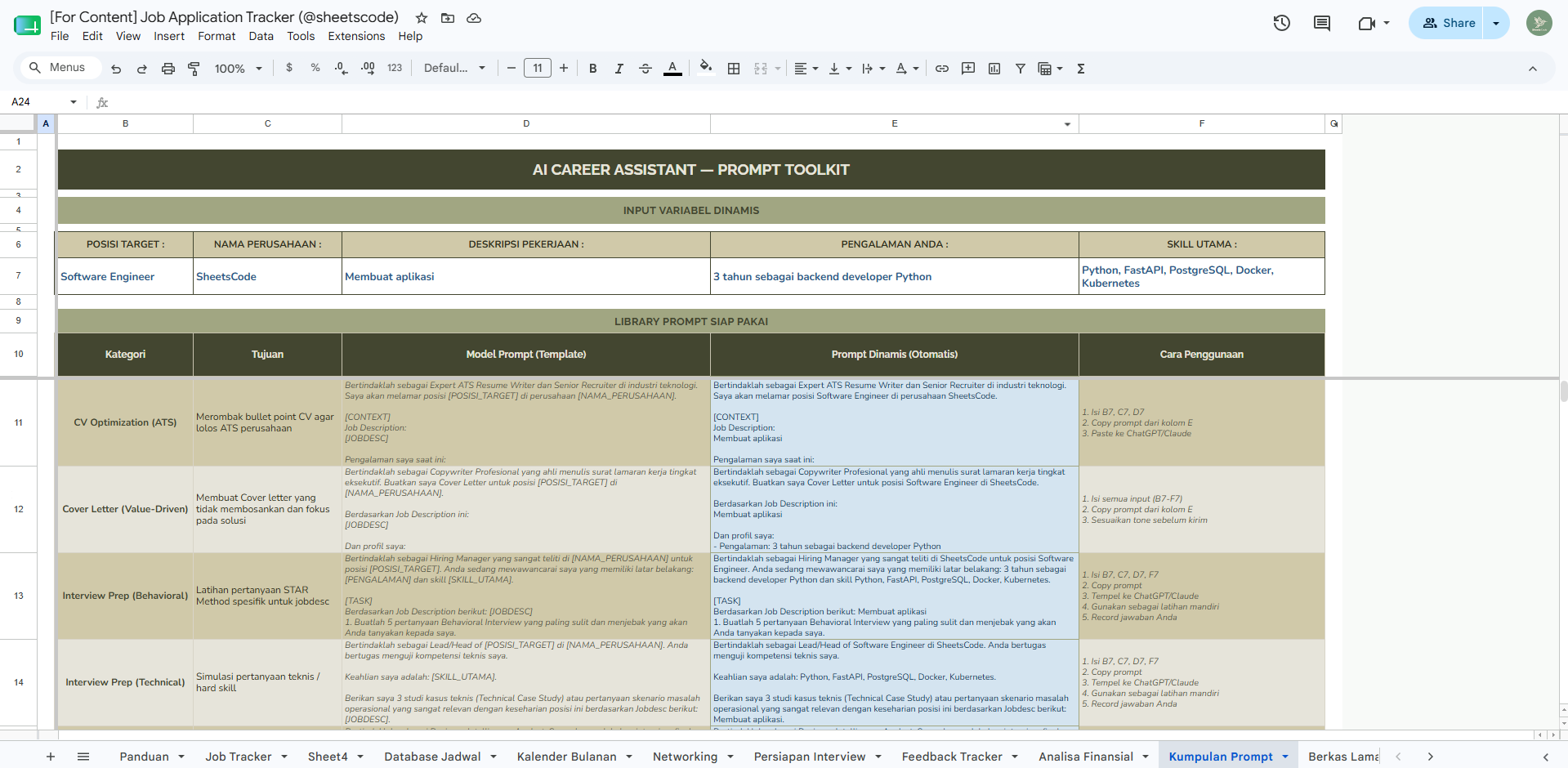 AI Career Assistant